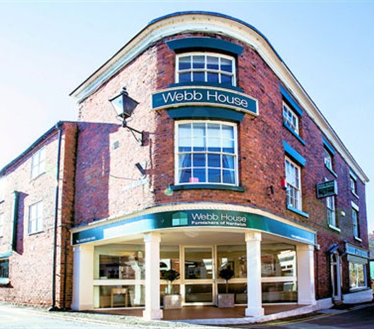 Webb House Furnishers Mill Street showroom, Nantwich