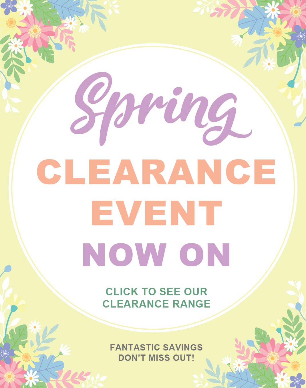 Webb House Furnishers - Spring Clearance Event